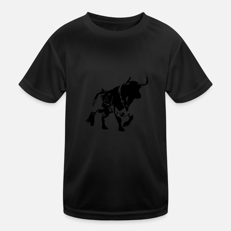 Stier Sternzeichen Geschenk Kinder Funktions-T-Shirt