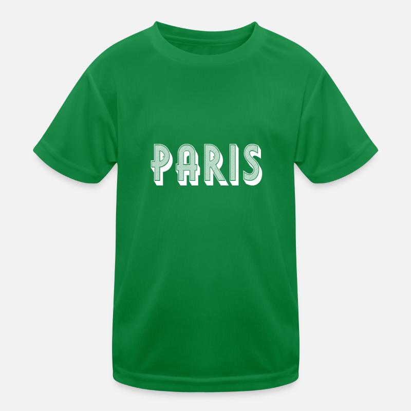 Paris Kinder Funktions-T-Shirt