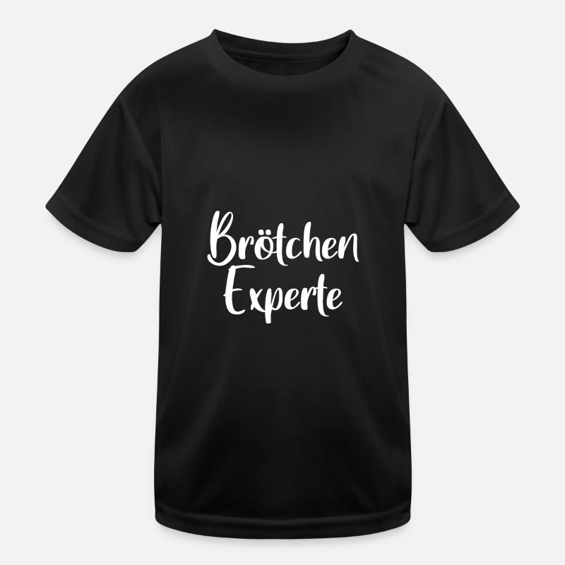 Brötchen Experte Kinder Funktions-T-Shirt