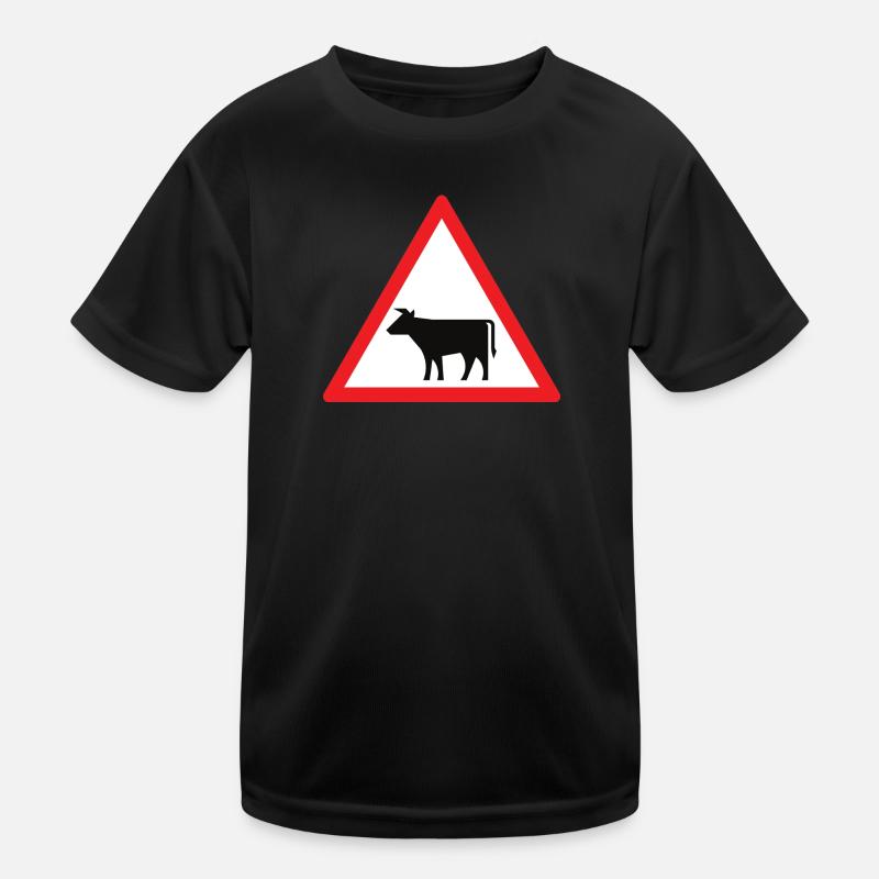 Attention cow! Kids Functional T-Shirt