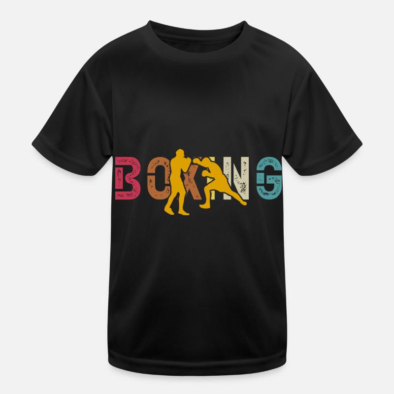 Boxen Kinder Funktions-T-Shirt