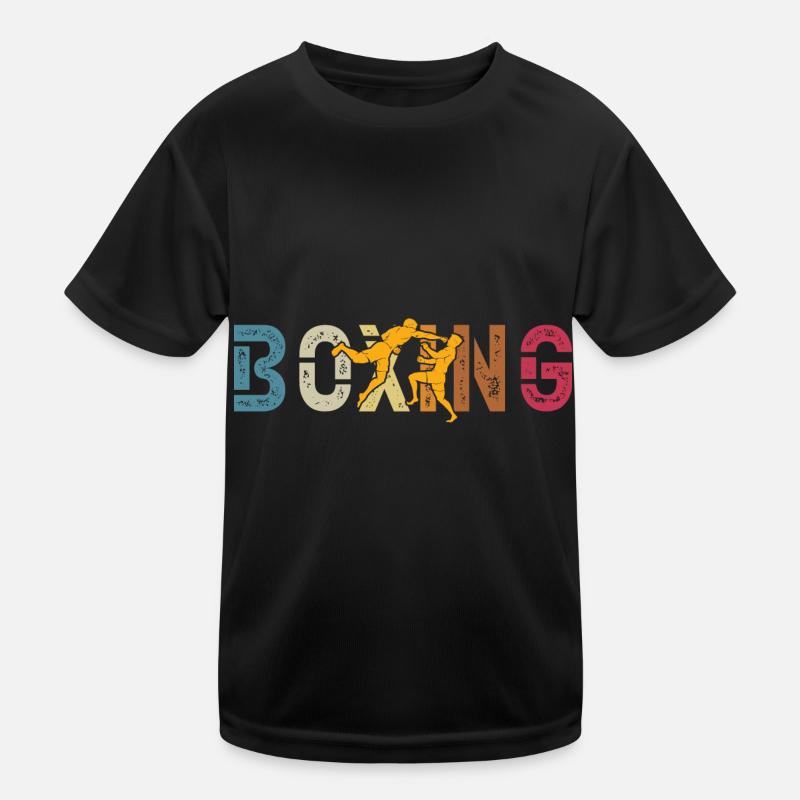 Boxen Kinder Funktions-T-Shirt