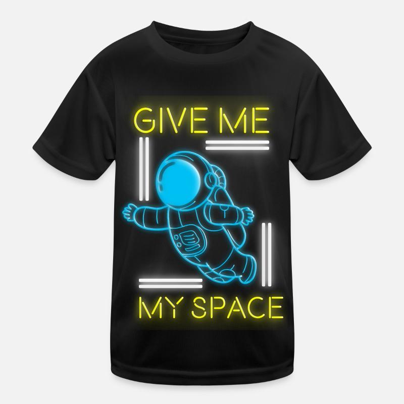 Uv Farbe Rave Kinder Funktions-T-Shirt