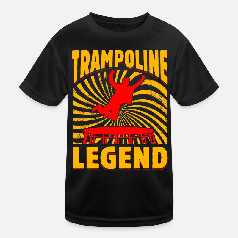 Trampolin-Legende Kinder Funktions-T-Shirt