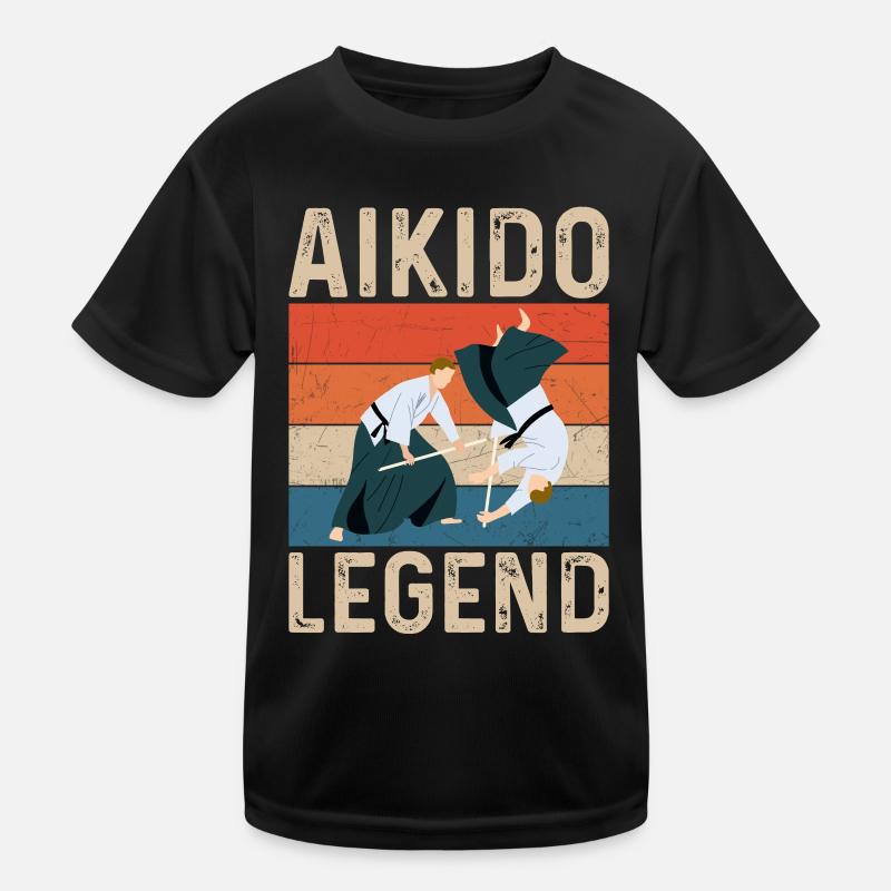 Aikido-Legende Kinder Funktions-T-Shirt