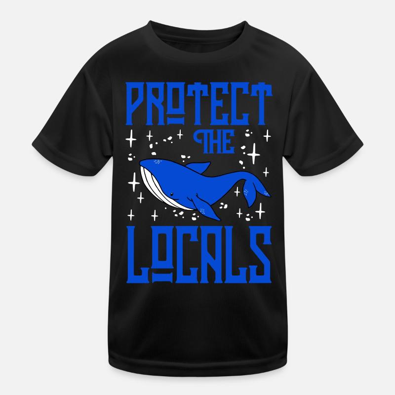 Schützen Sie die Einheimischen Kinder Funktions-T-Shirt