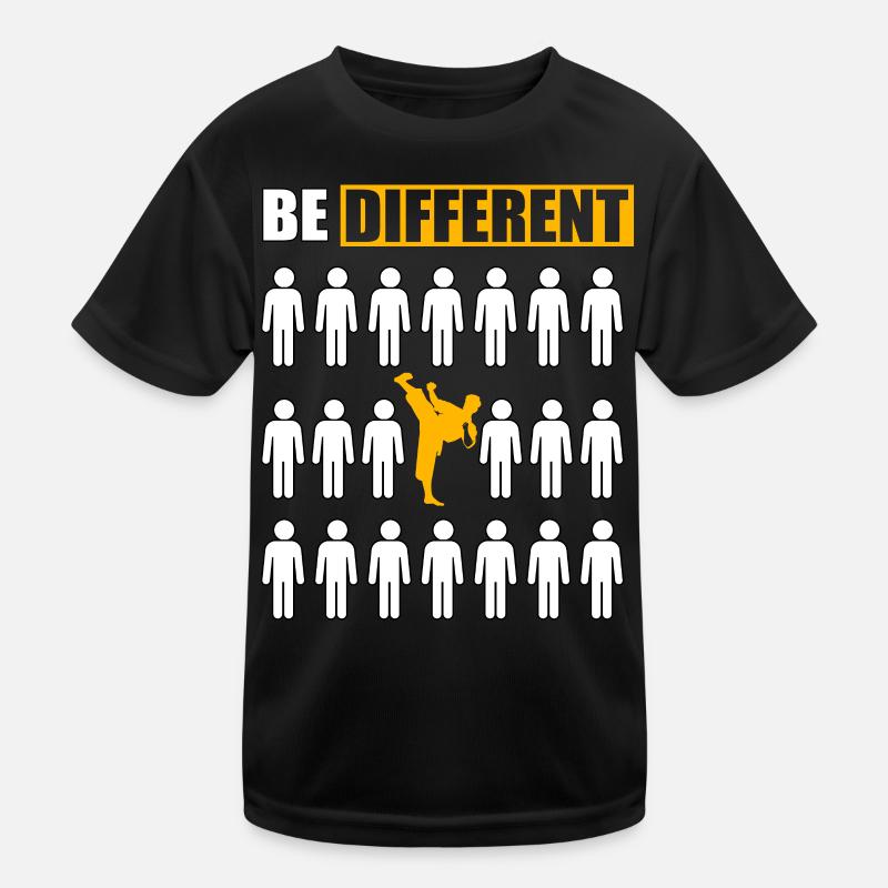 Be Different Taekwondo Kids Functional T-Shirt