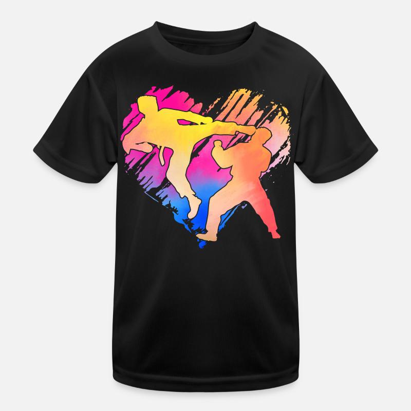 Taekwondo Kinder Funktions-T-Shirt