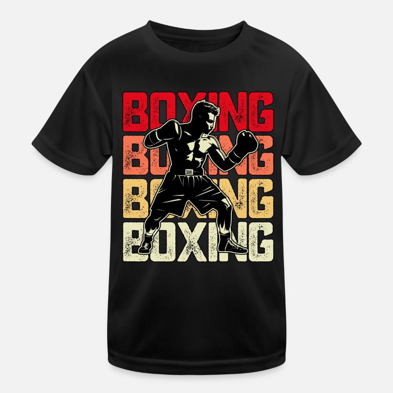 Boxen Kinder Funktions-T-Shirt