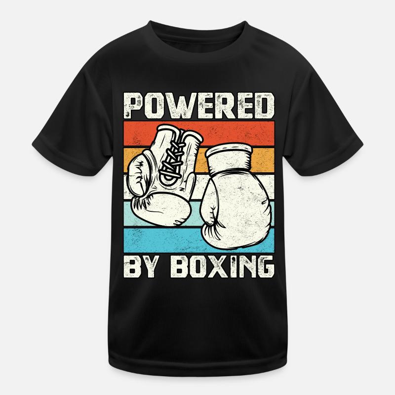 Powered by Boxing Kids Functional T-Shirt
