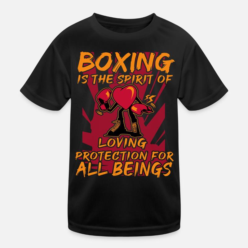 Boxen Kinder Funktions-T-Shirt