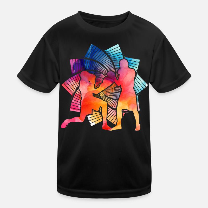 Boxen Kinder Funktions-T-Shirt