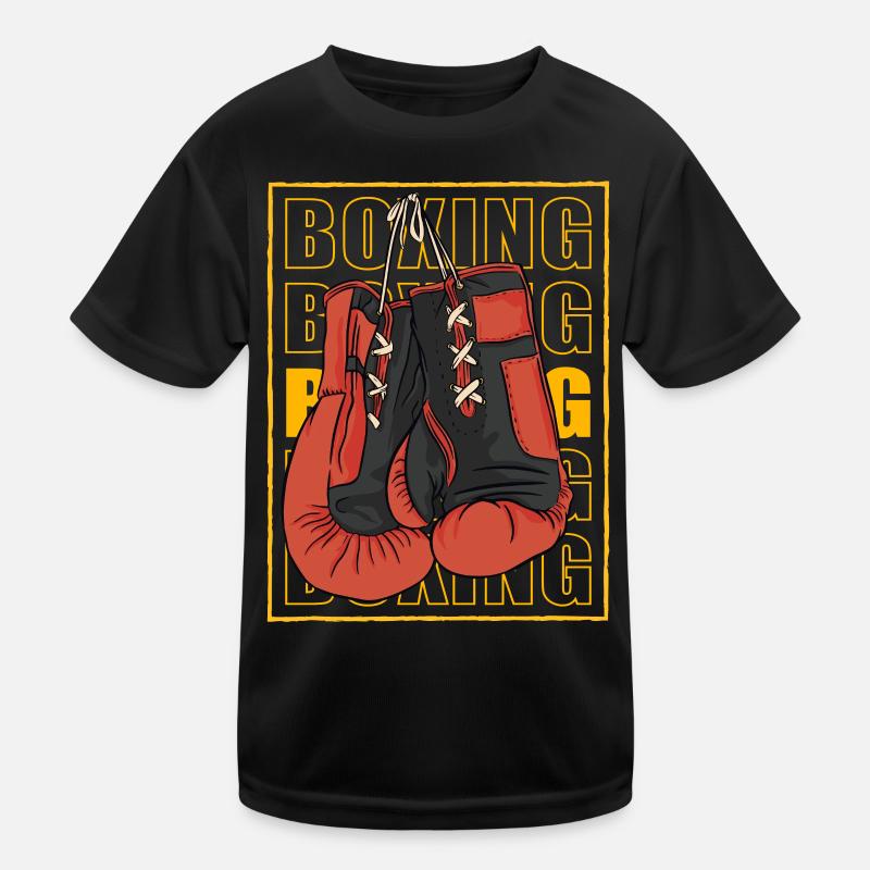Boxen Kinder Funktions-T-Shirt