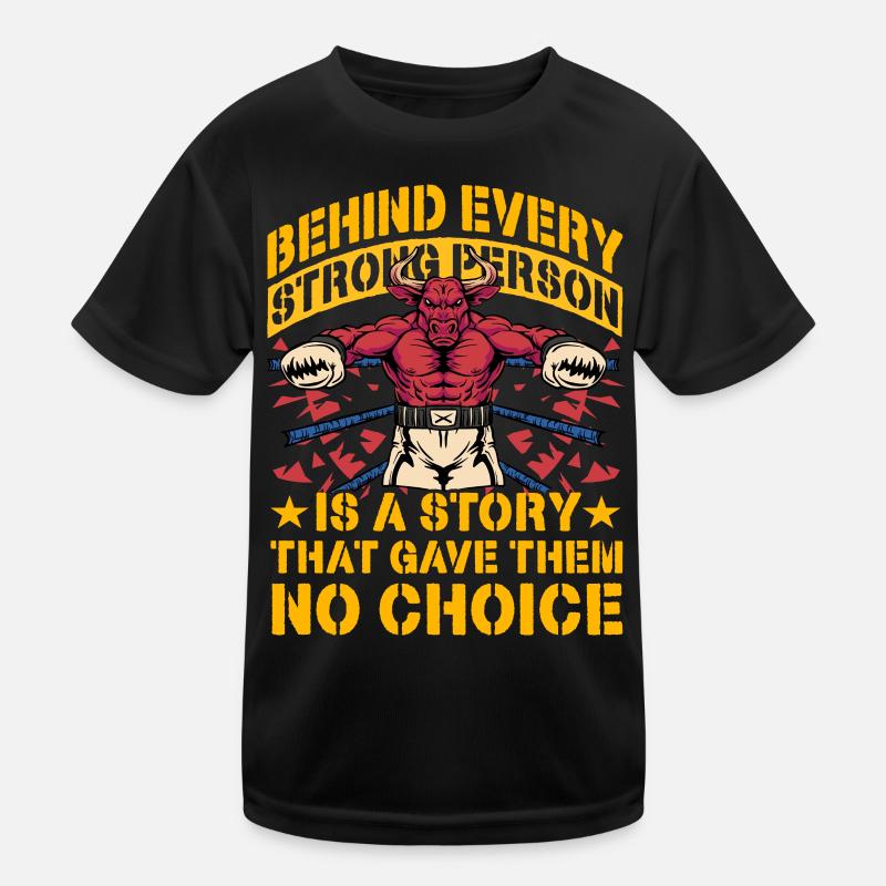 Boxzitat Stolzer Spruch Kinder Funktions-T-Shirt