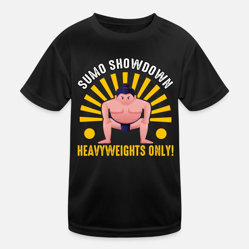 Nur Sumo Showdown Schwergewichte Kinder Funktions-T-Shirt