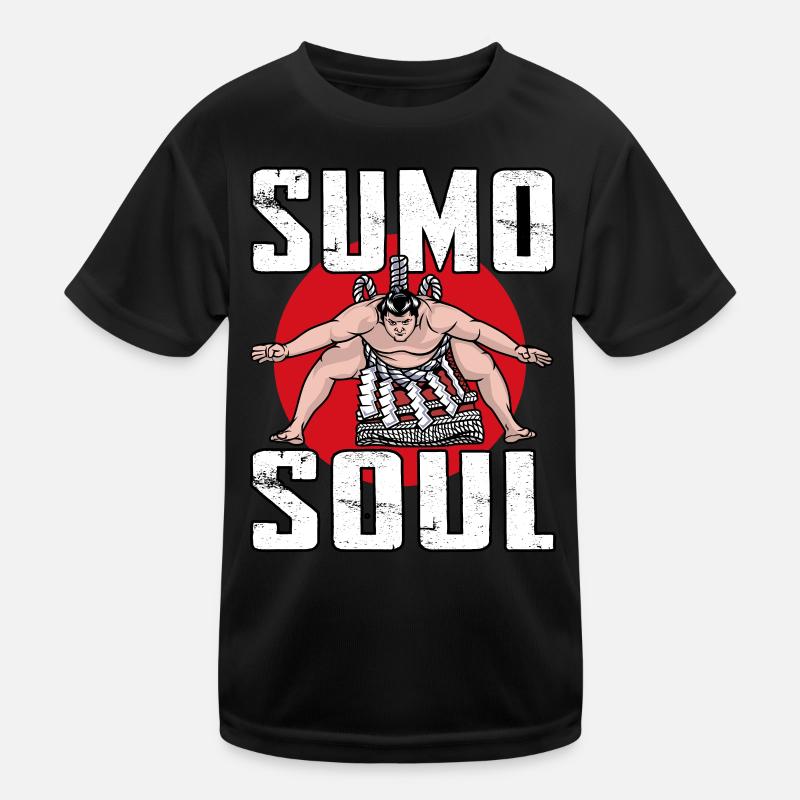 Sumo-Seele Kinder Funktions-T-Shirt