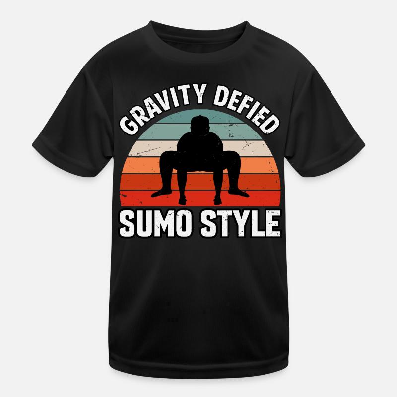 Gravity defied Sumo Style Kids Functional T-Shirt