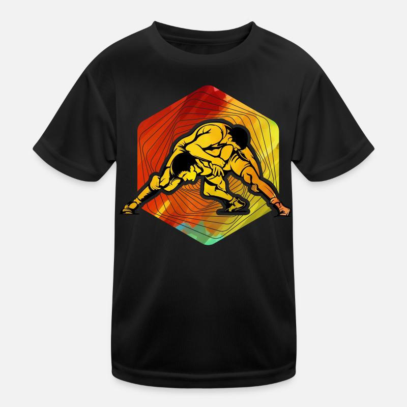 Wrestling Kids Functional T-Shirt