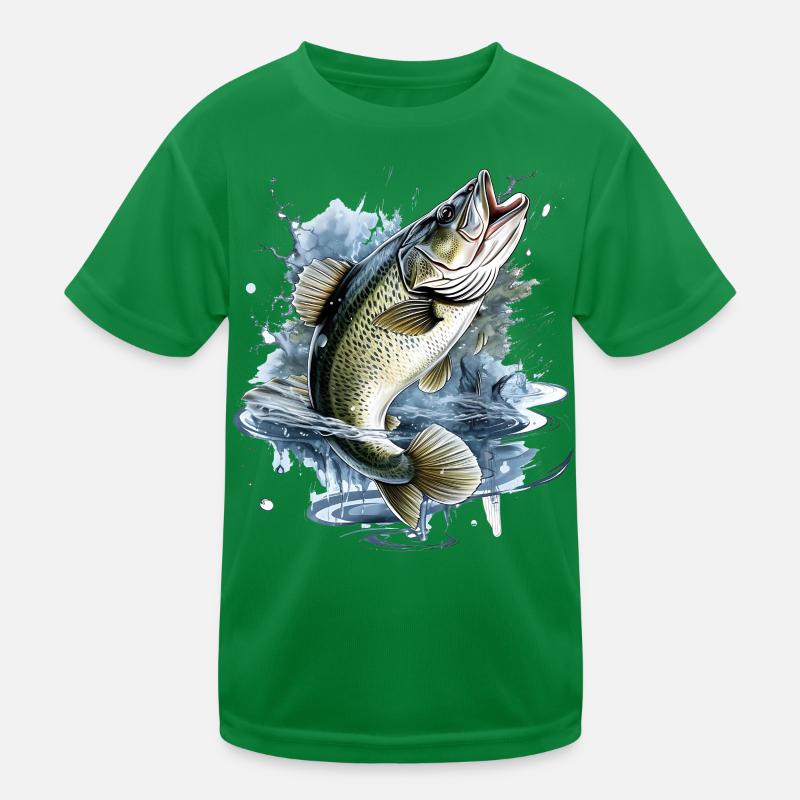 Poisson bar T-shirt sport Enfant