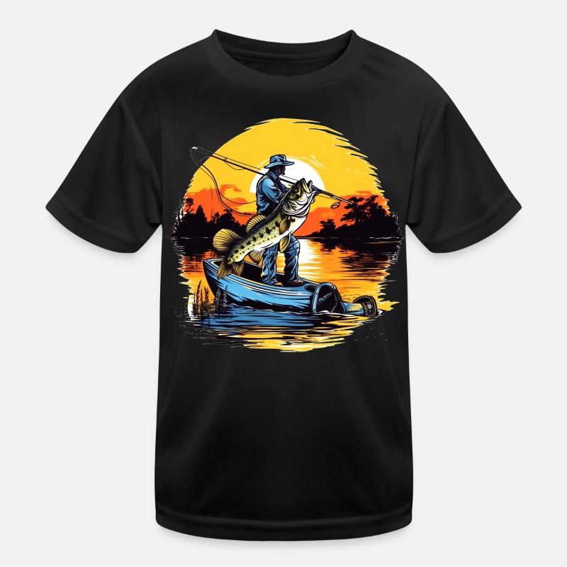 Poisson bar T-shirt sport Enfant