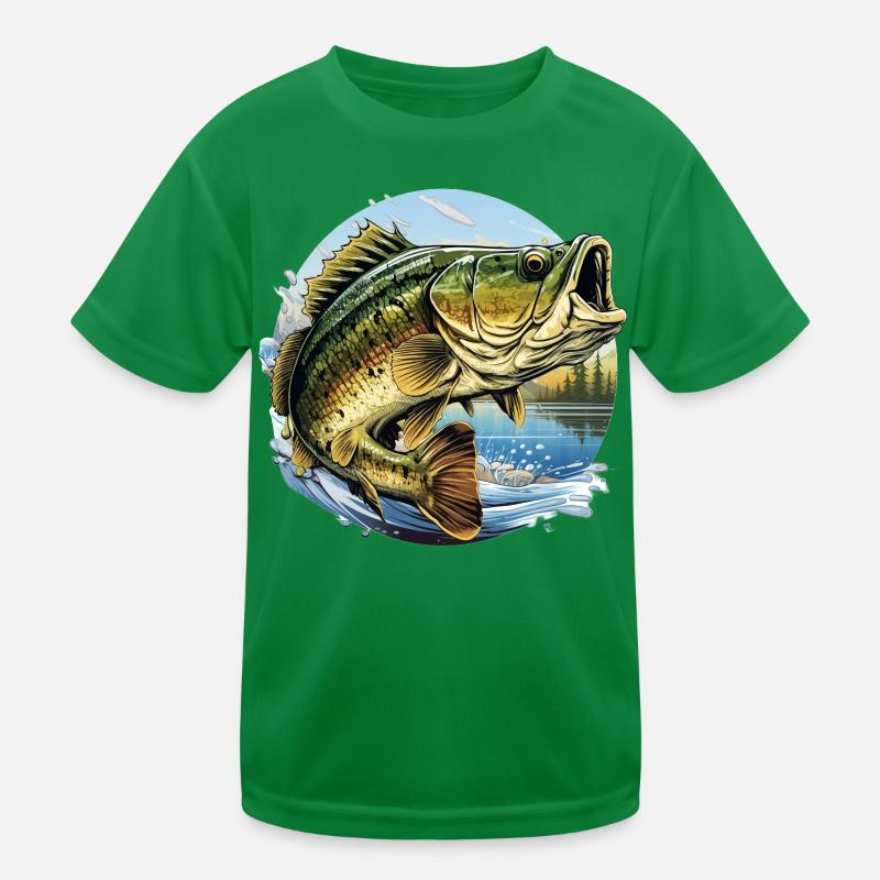 Poisson bar T-shirt sport Enfant