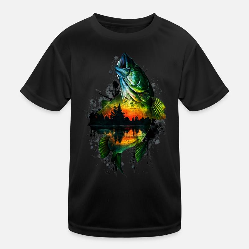 Poisson bar T-shirt sport Enfant