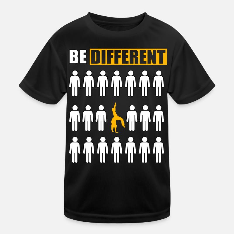 Sei anders Capoeira Kinder Funktions-T-Shirt