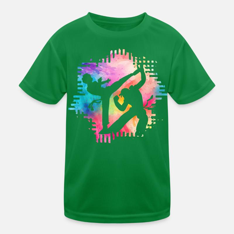 Capoeira Kinder Funktions-T-Shirt