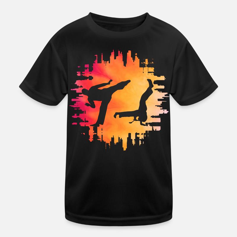 Capoeira Kinder Funktions-T-Shirt