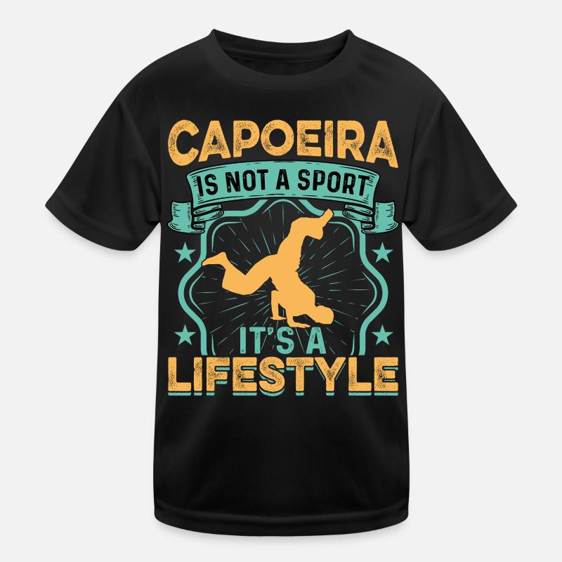 La capoeira, ce n’est pas un sport, c’est un mode de vie T-shirt sport Enfant