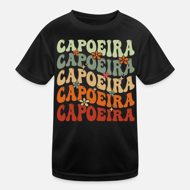 Capoeira Kinder Funktions-T-Shirt