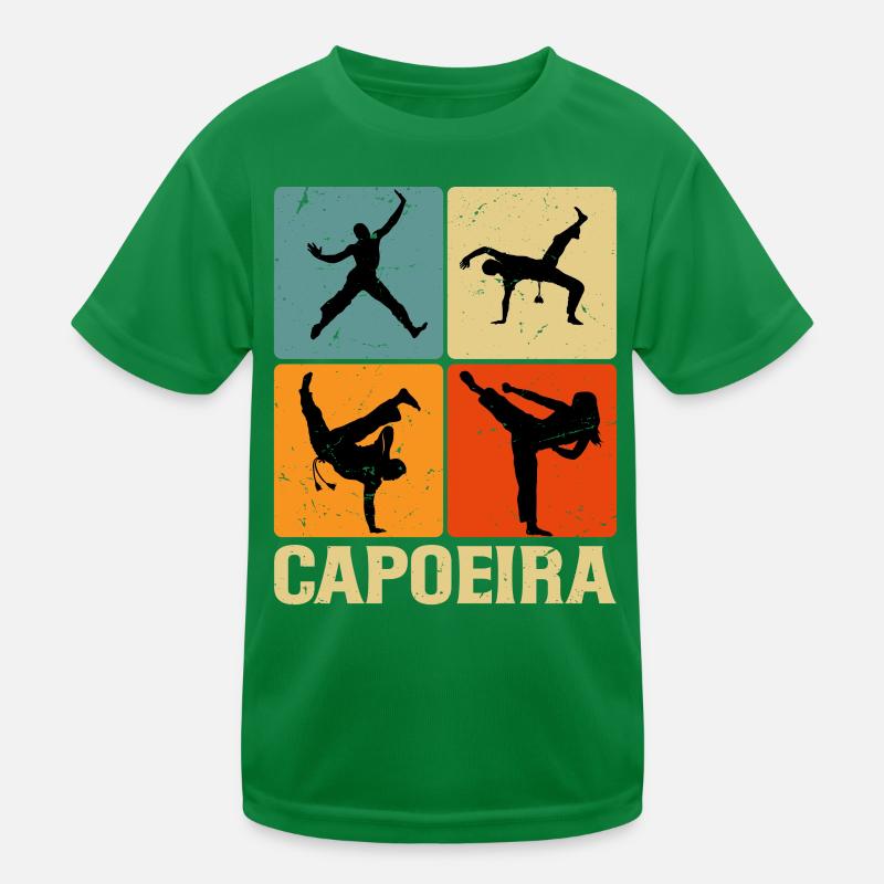 Capoeira Kinder Funktions-T-Shirt