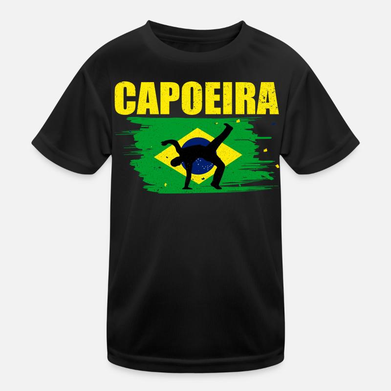 Capoeira Kinder Funktions-T-Shirt