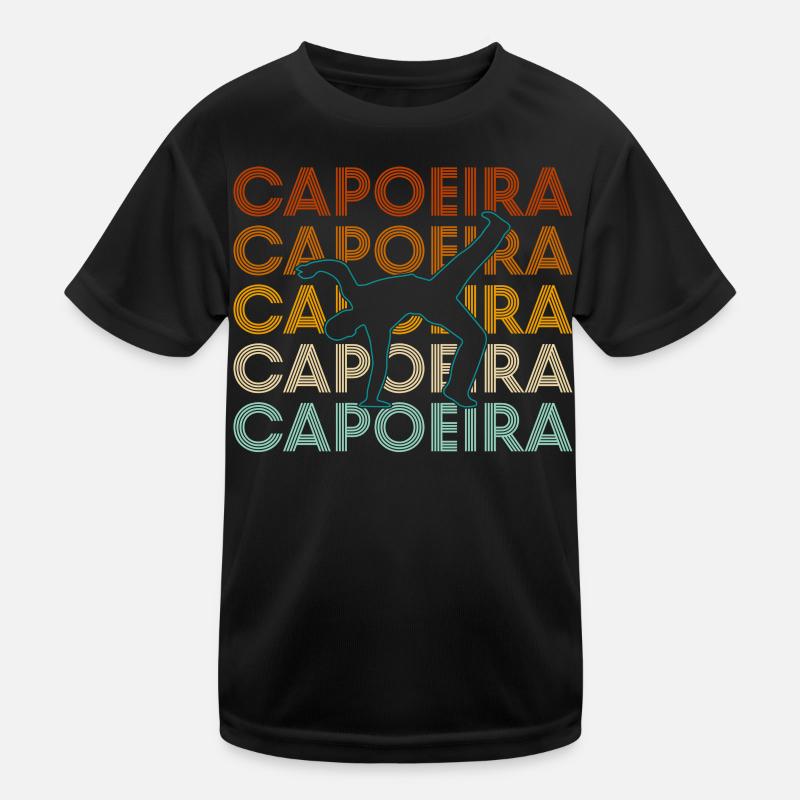 Capoeira Kinder Funktions-T-Shirt