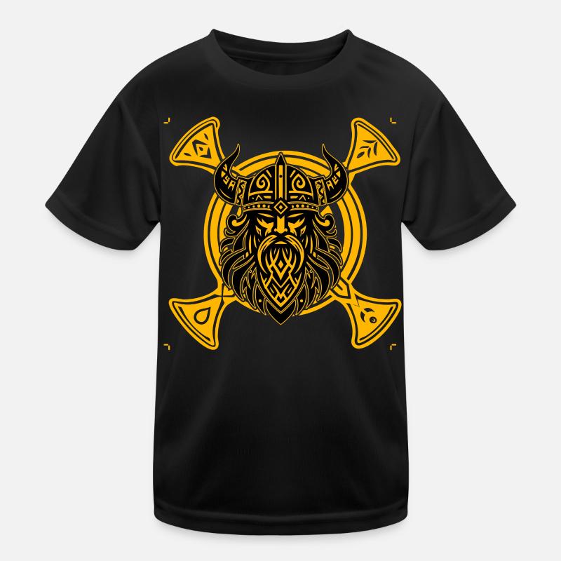 Wikinger Kinder Funktions-T-Shirt