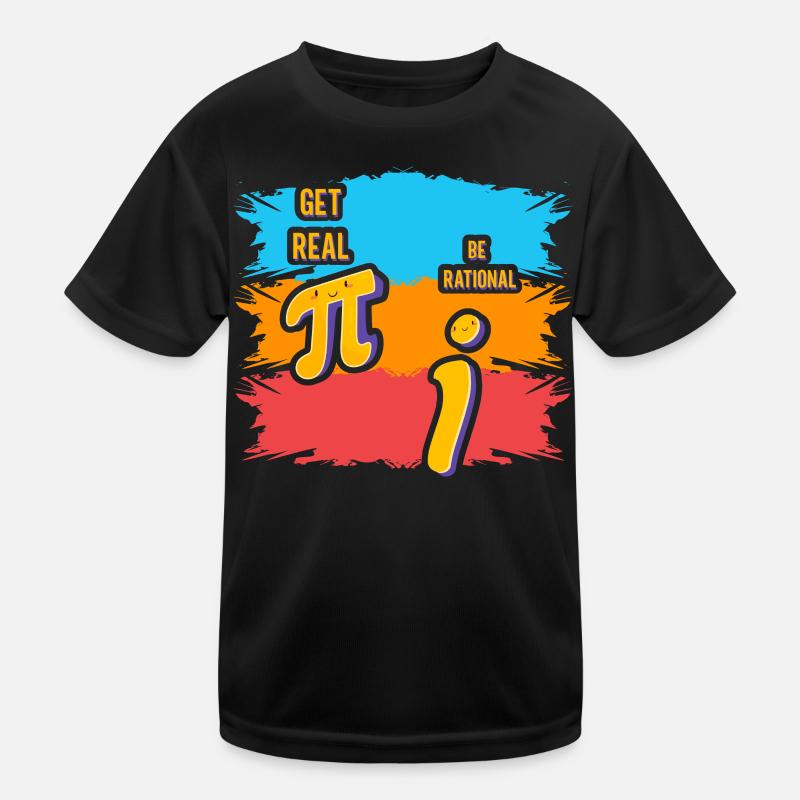 Get Real vs. Be Rational Kids Functional T-Shirt