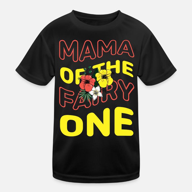 Mama der Fee Eins Kinder Funktions-T-Shirt