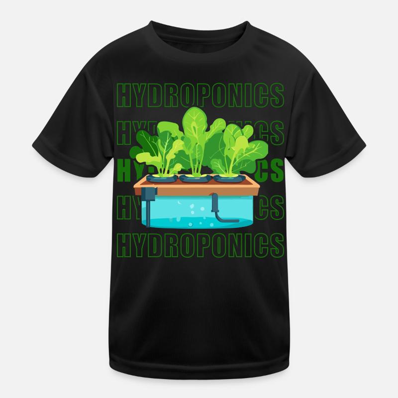 Hydroponics Kids Functional T-Shirt