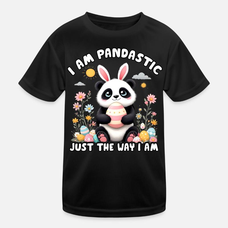 Ich bin Pandastisch, so wie ich bin Kinder Funktions-T-Shirt