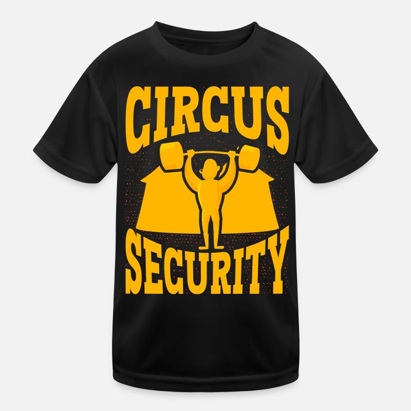 Circus Security Kids Functional T-Shirt