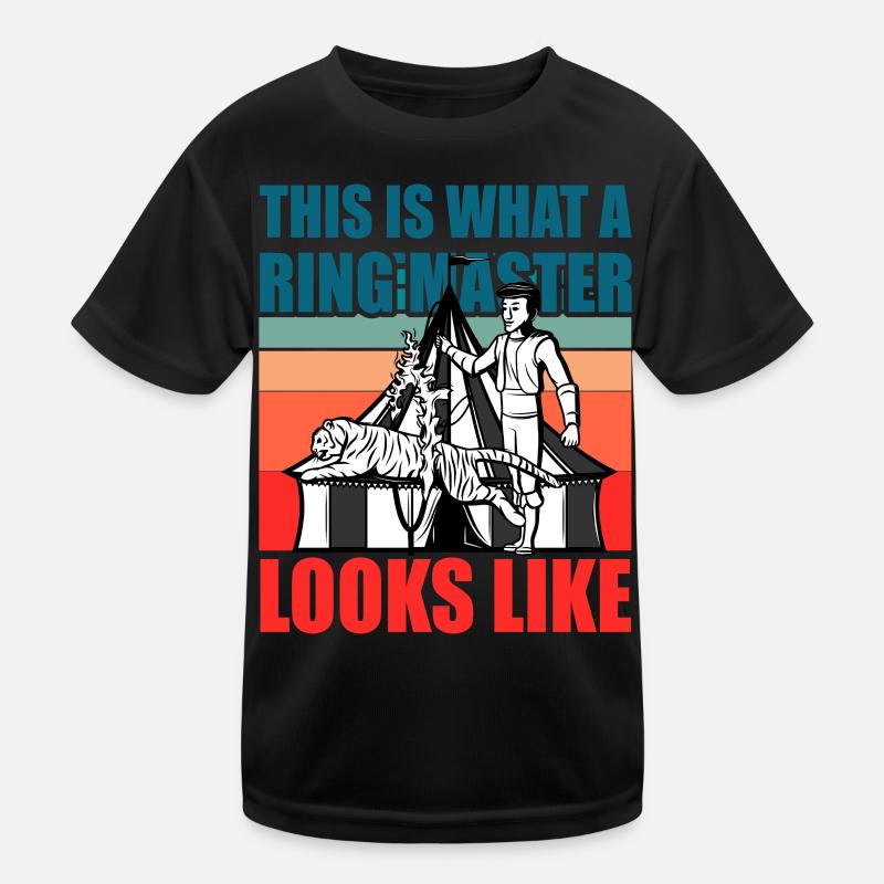This is what a ring Master looks luke Kids Functional T-Shirt