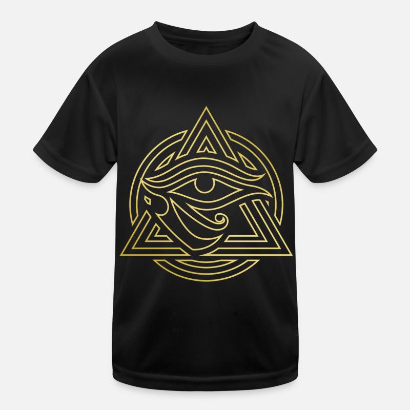 Horus Logo Kinder Funktions-T-Shirt