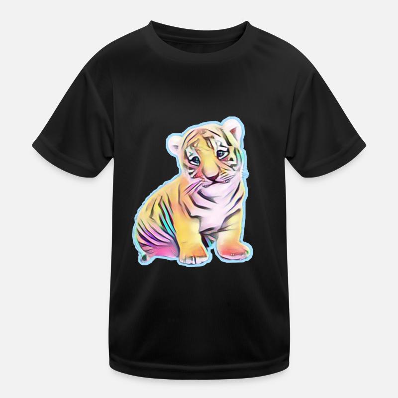 Tiger Kinder Funktions-T-Shirt