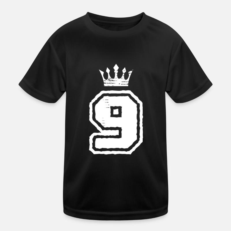 9 krone nummer Kinder Funktions-T-Shirt