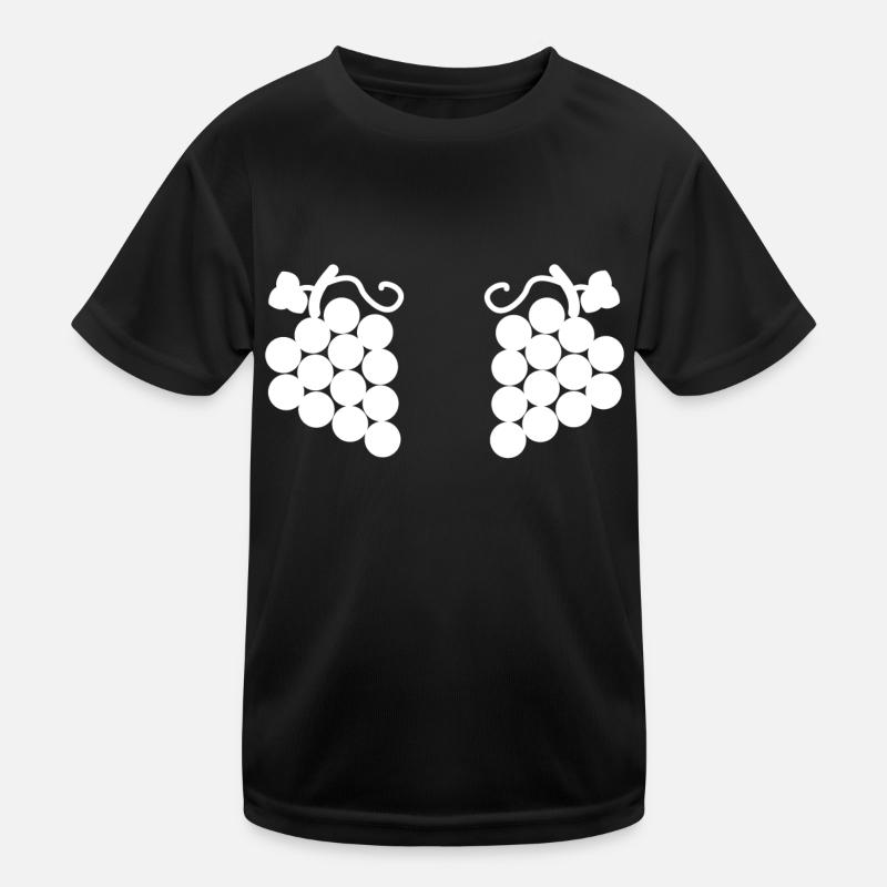 Trauben Kinder Funktions-T-Shirt