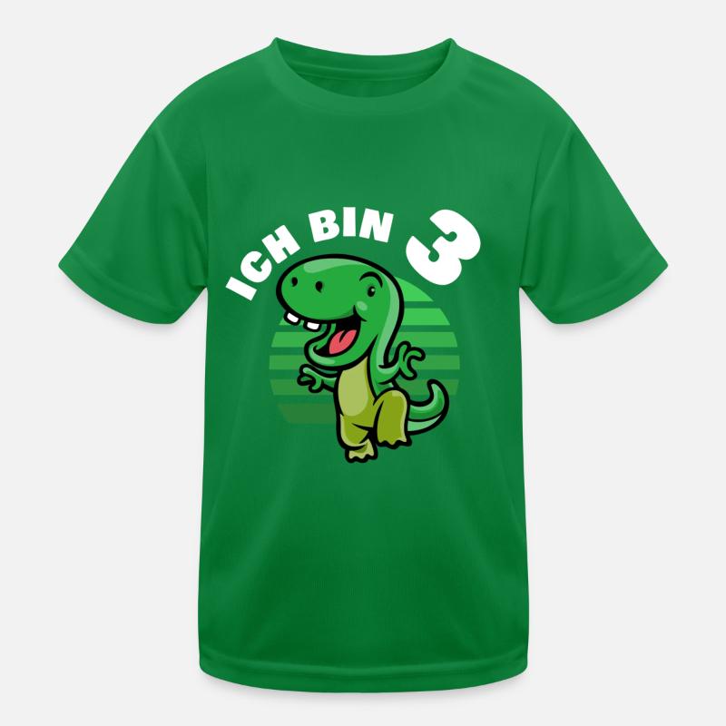 ICH BIN 3 Kinder Funktions-T-Shirt