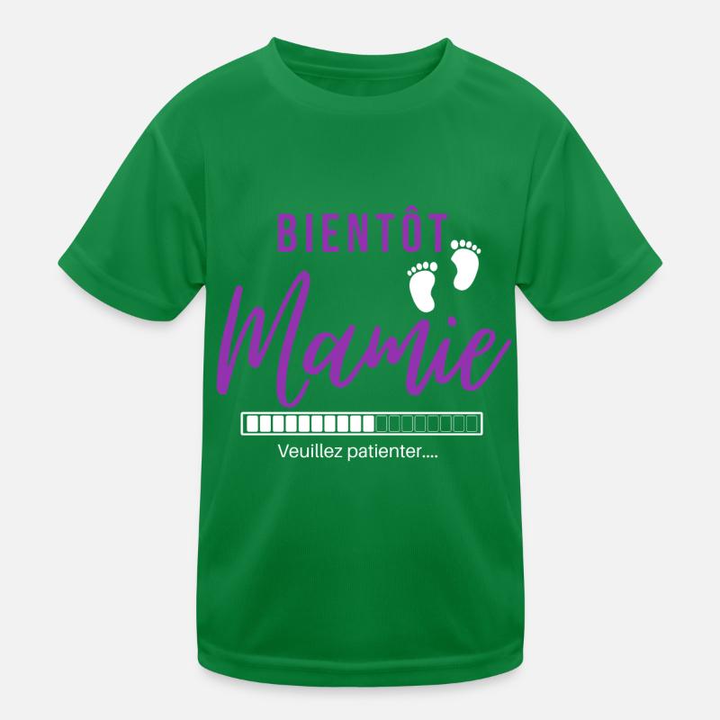 Bientôt Mamie T-shirt sport Enfant