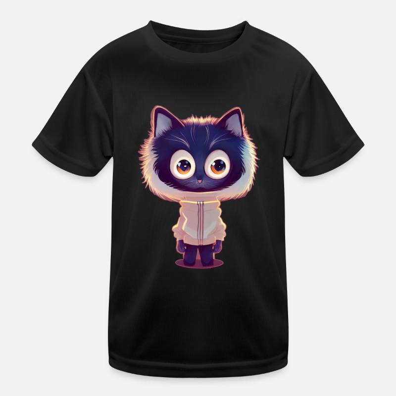 Chat renard avec pull T-shirt sport Enfant