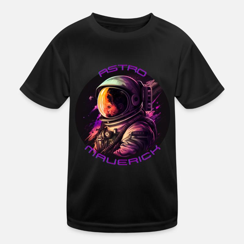 Explorer le cosmos : une aventure d’astronaute T-shirt sport Enfant