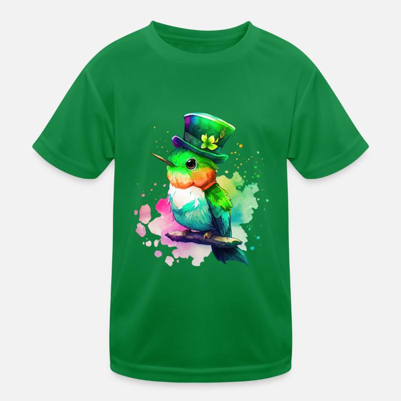 St Paddys St Patricksday St Patrick Day Kinder Funktions-T-Shirt